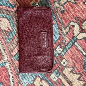 Kenneth Cole Red Leather Wallet